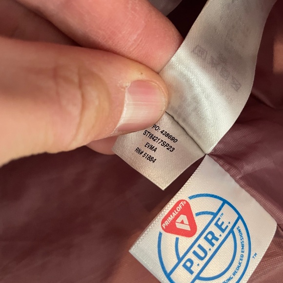 Patagonia Women's 2XL Nano Puff Insulated Puffer Jacket Mauve - Picture 3 of 7